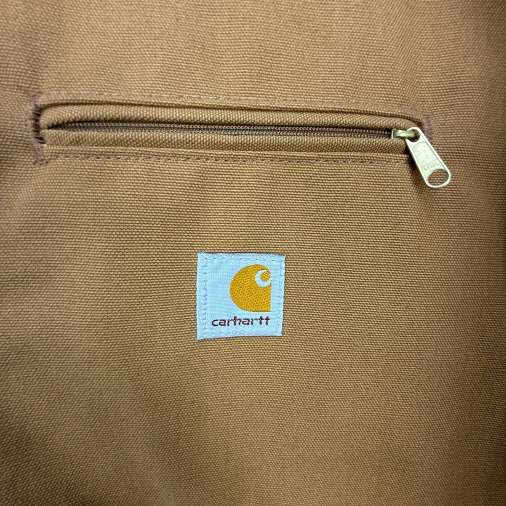 Carhartt‎ Detroit Jacket Blanket Lined Mens 3XL J001 BRN Brown NWT NOS - Picture 10 of 16